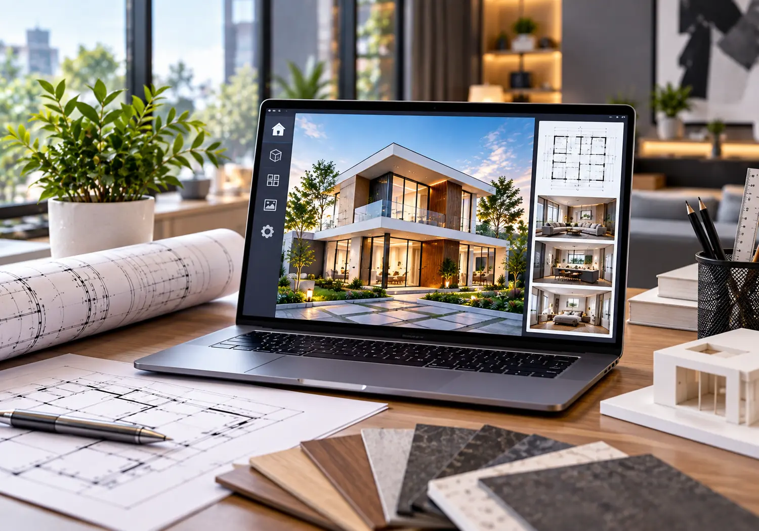 Apex Habitat Studio website design concept