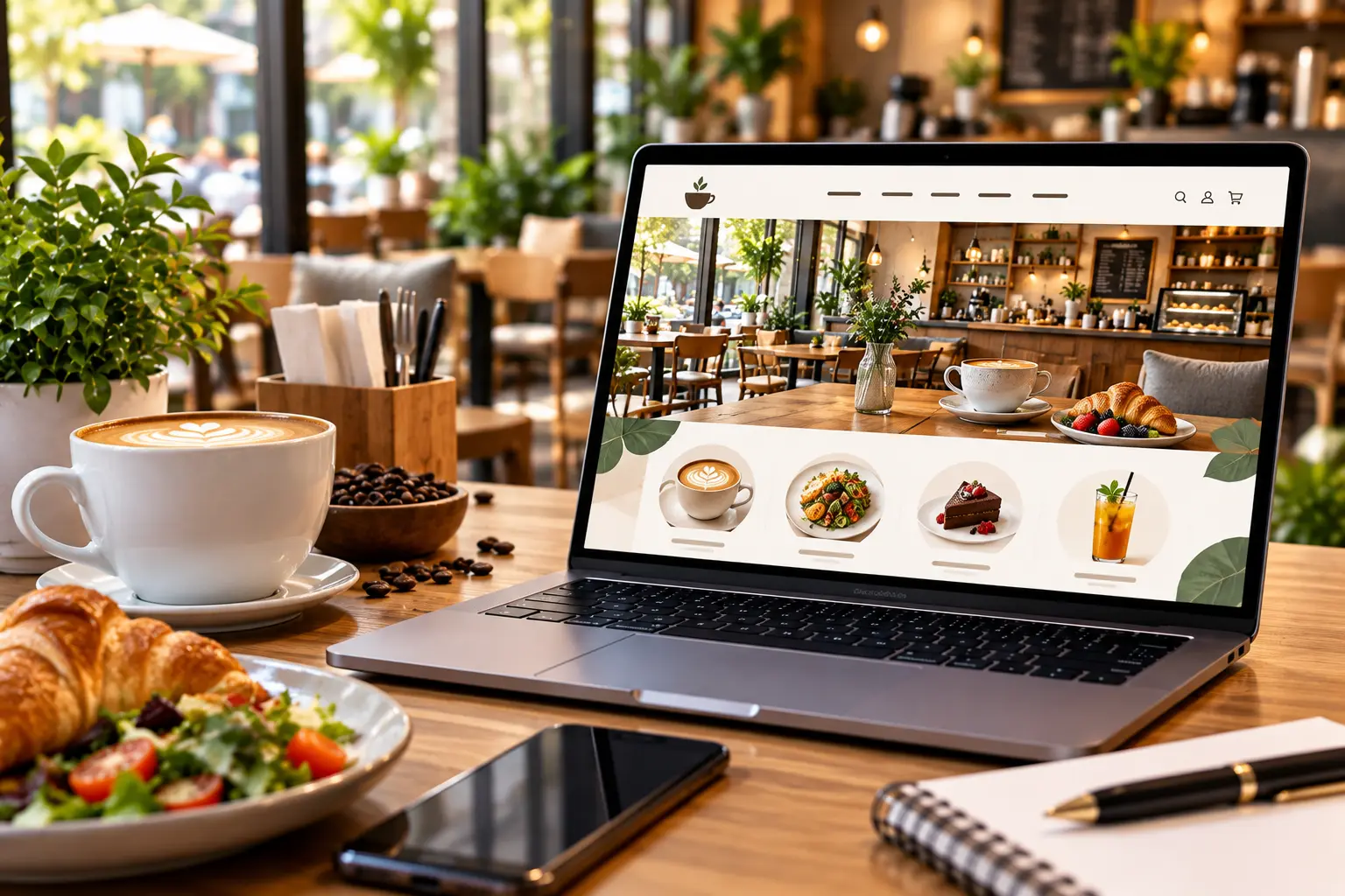 Urban Roasters website design concept
